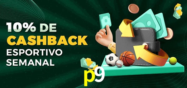 10% de bônus de cashback na p9
